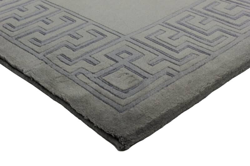 Teppich Antique Finish Grau | ca. 150 x 245 cm – Detailbild 2 – jetzt kaufen bei Lifetex-Heimtextilien.de