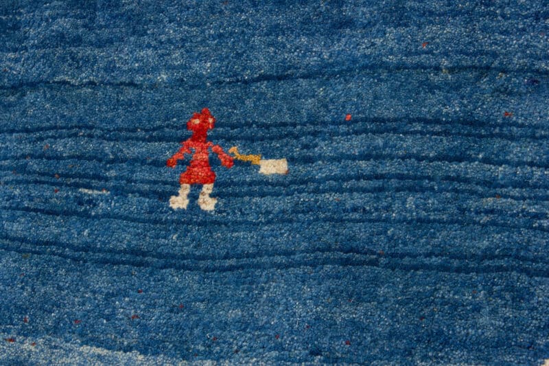 Teppich Gabbeh  Lori | ca. 160 x 205 cm – Detailbild 6 – jetzt kaufen bei Lifetex-Heimtextilien.de
