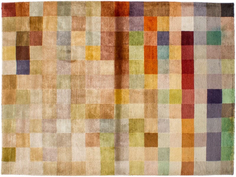 Teppich Multicolor Pixel Seide | ca. 120 x 160 cm – jetzt kaufen bei Lifetex-Heimtextilien.de