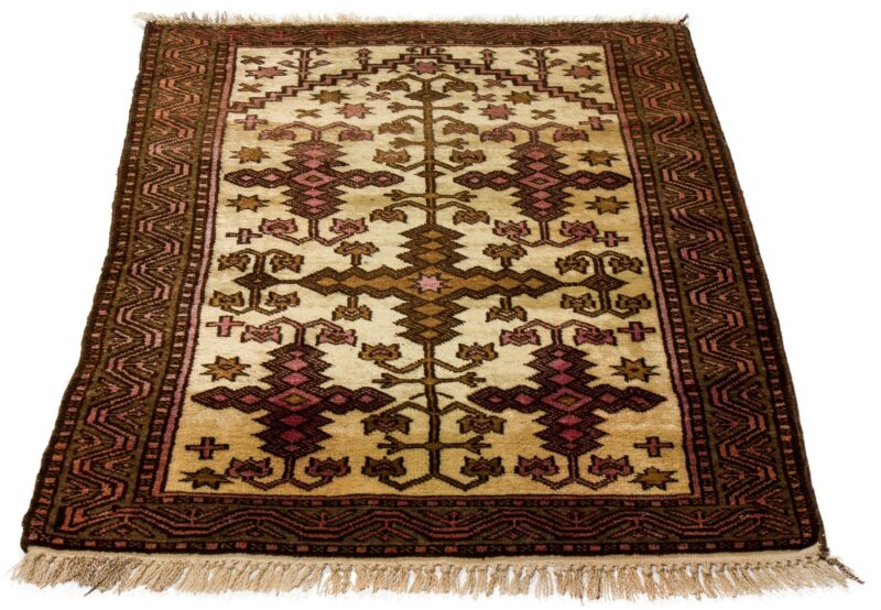 Teppich Turkmene | ca. 80 x 135 cm – Detailbild 2 – jetzt kaufen bei Lifetex-Heimtextilien.de
