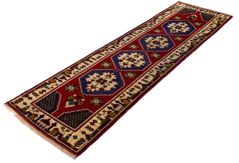 Teppich Läufer Yahyali Türkei | ca. 75 x 265 cm – Detailbild 1 – jetzt kaufen bei Lifetex-Heimtextilien.de