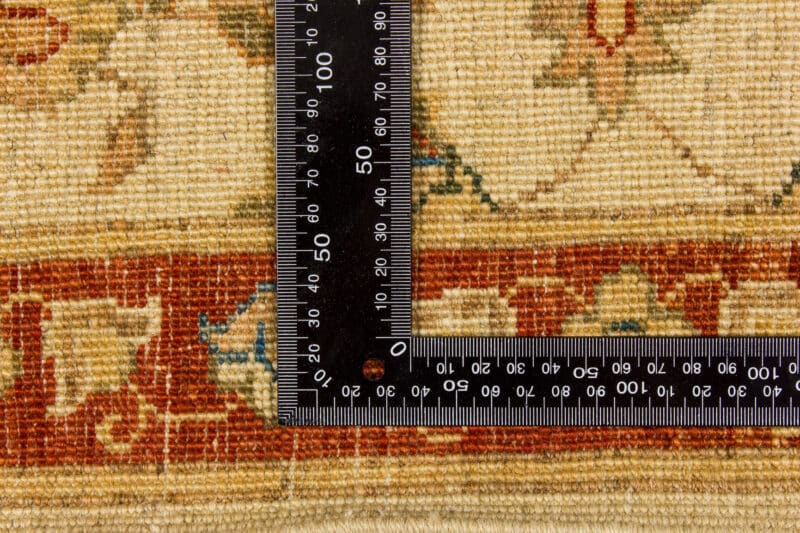 Teppich Poshti Ziegler Farahan Pakistan | ca. 50 x 65 cm – Detailbild 2 – jetzt kaufen bei Lifetex-Heimtextilien.de