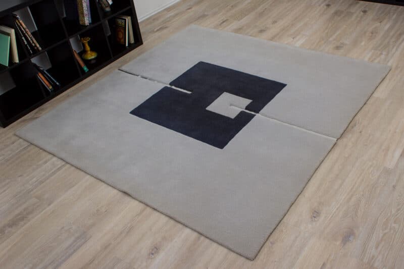 Quadratischer Designteppich | ca. 200 x 200 cm – Detailbild 1 – jetzt kaufen bei Lifetex-Heimtextilien.de