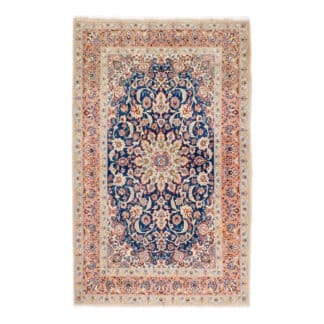 Teppich Isfahan Korkwolle mit Seide | ca. 110 x 165 cm – jetzt kaufen bei Lifetex-Heimtextilien.de