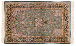 Teppich Isfahan Alt mit Seide | ca. 115 x 175 cm – jetzt kaufen bei Lifetex-Heimtextilien.de