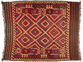 Teppich Kelim Belutsch alt | ca. 200 x 225 cm – jetzt kaufen bei Lifetex-Heimtextilien.de