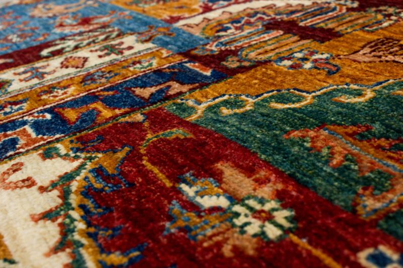 Teppich Brücke Samarkand Patchwork | ca. 80 x 125 cm – Detailbild 4 – jetzt kaufen bei Lifetex-Heimtextilien.de