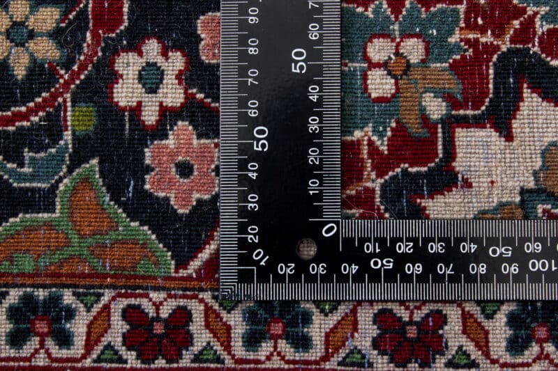 Teppich Täbriz mit Seide | ca. 140 x 220 cm – Detailbild 5 – jetzt kaufen bei Lifetex-Heimtextilien.de