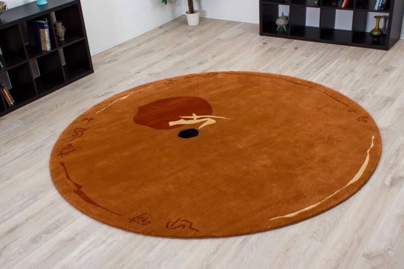 Großteppich Shamala Modern | ca. 250 cm rund – Detailbild 1 – jetzt kaufen bei Lifetex-Heimtextilien.de