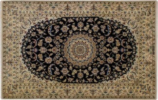 Teppich Isfahan Alt mit Seide | ca. 115 x 175 cm – jetzt kaufen bei Lifetex-Heimtextilien.de