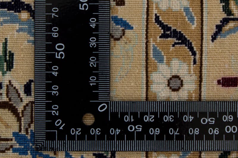 Teppich Nain 4 L mit Seide | ca. 115 x 175 cm – Detailbild 5 – jetzt kaufen bei Lifetex-Heimtextilien.de
