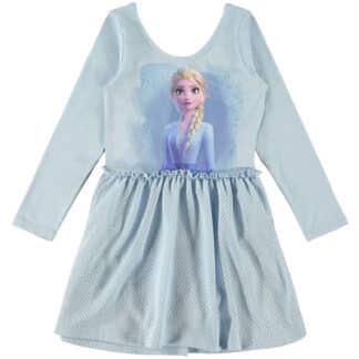 NAME IT Mini Mädchen Elsa Frozen Eiskönigin Langarm-Turnanzug Ballettanzug Trikot mit integriertem Body hellblau – jetzt kaufen bei Lifetex-Heimtextilien.de