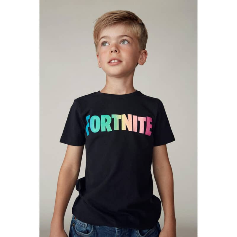 NAME IT Kids Jungen Fortnite T-Shirt Zachary – Detailbild 2 – jetzt kaufen bei Lifetex-Heimtextilien.de