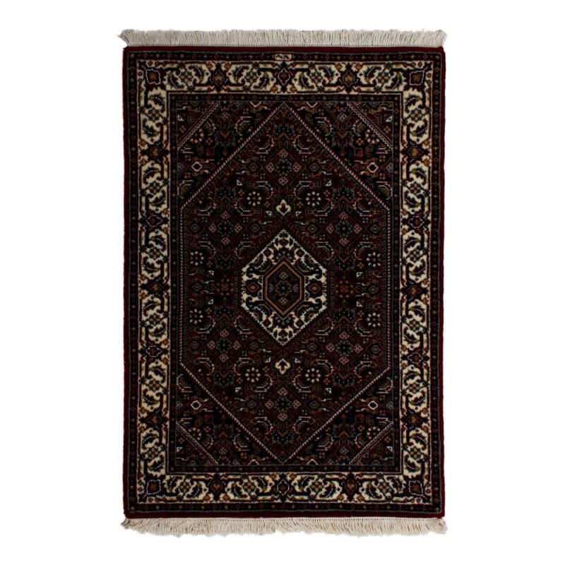 Teppich Poshti Bidjar mit Seide | ca. 60 x 90 cm – jetzt kaufen bei Lifetex-Heimtextilien.de