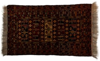 Teppich Poshti Belutsch alt | ca. 50 x 85 cm – jetzt kaufen bei Lifetex-Heimtextilien.de