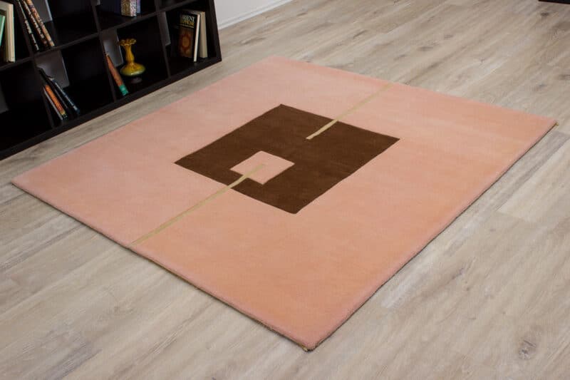 Designteppich abstrakt modern quadratisch | ca. 160 x 160 cm – Detailbild 1 – jetzt kaufen bei Lifetex-Heimtextilien.de