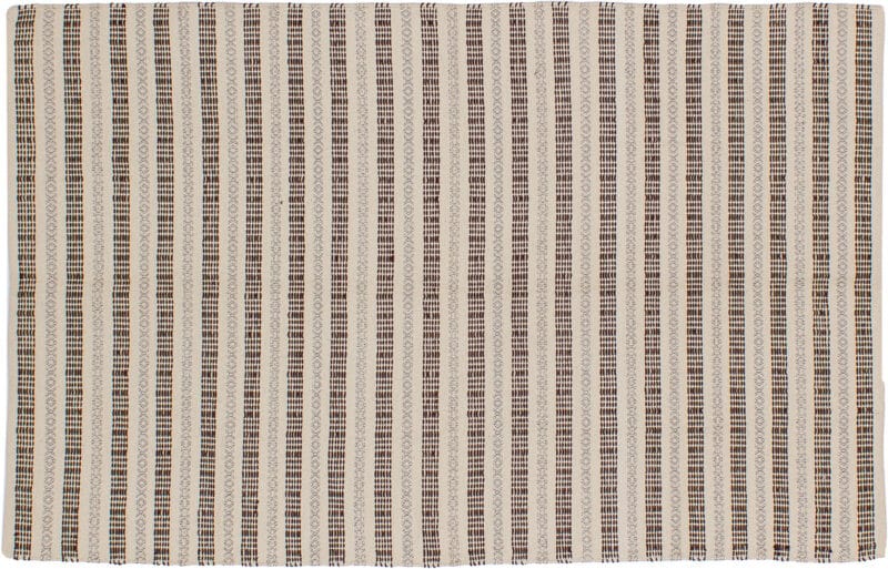 Teppich Kelim Modern Streifen Metallic-Effekt | ca. 120 x 180 cm – jetzt kaufen bei Lifetex-Heimtextilien.de