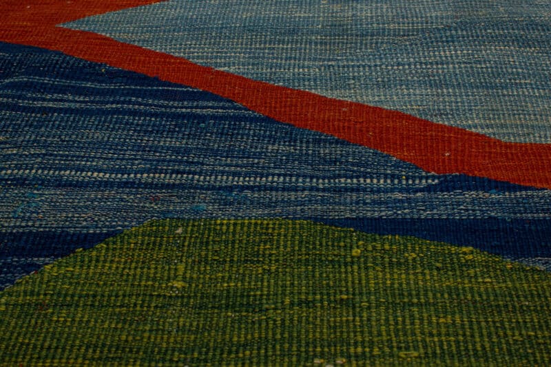 Teppich Kelim Modern Abstrakt | ca. 135 x 195 cm – Detailbild 4 – jetzt kaufen bei Lifetex-Heimtextilien.de