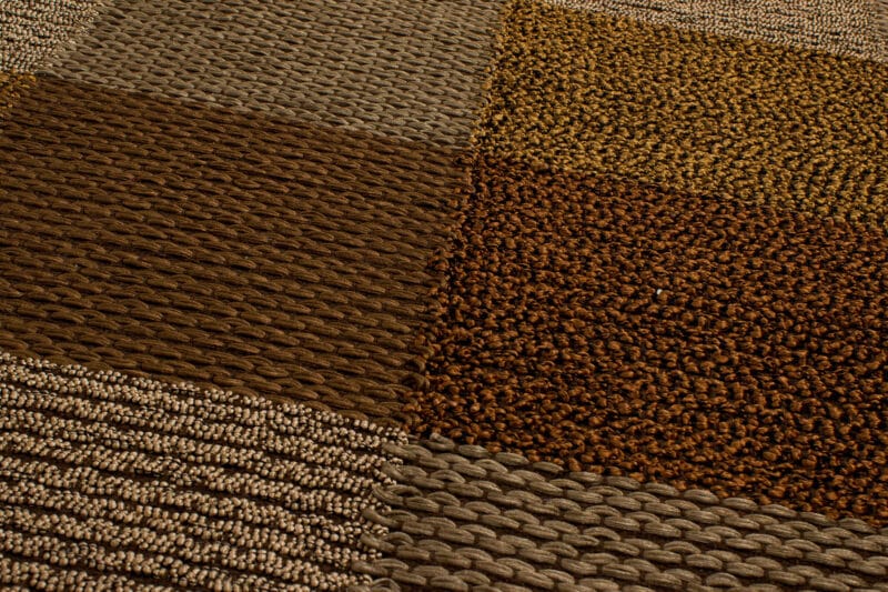 Teppich Kelim Modern Quadrate | ca. 120 x 180 cm – Detailbild 4 – jetzt kaufen bei Lifetex-Heimtextilien.de