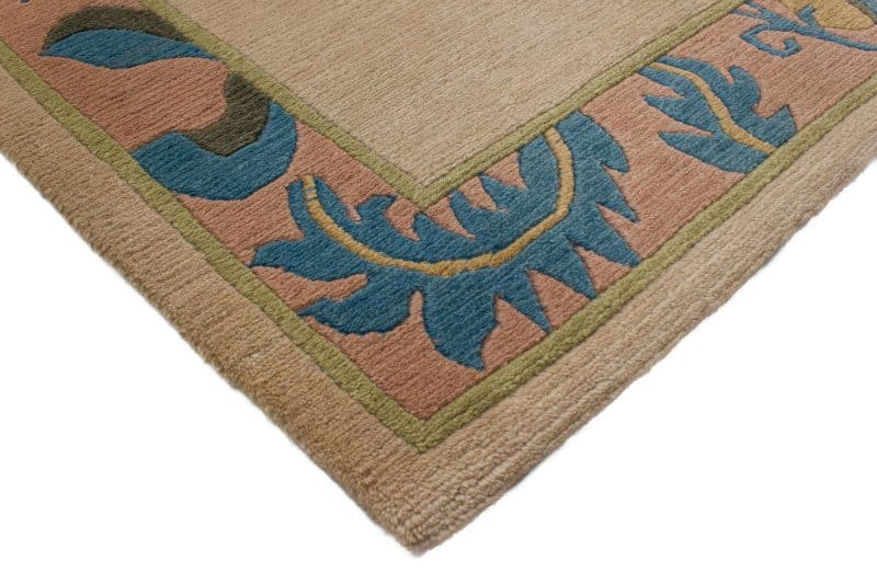 Teppich Nepal mit Bordüre | ca. 95 x 160 cm – Detailbild 2 – jetzt kaufen bei Lifetex-Heimtextilien.de