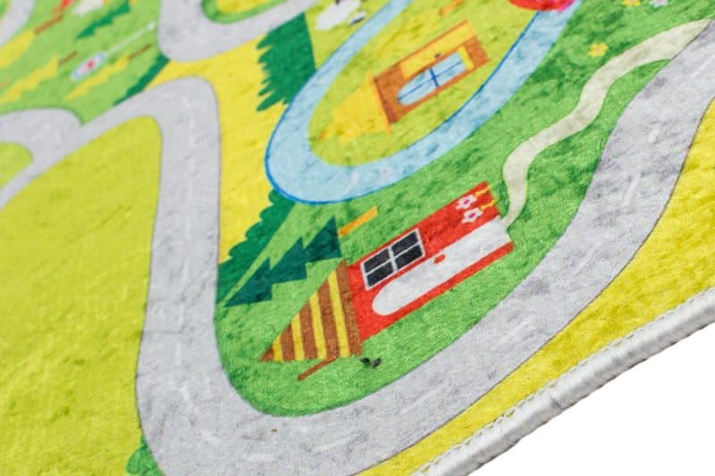 Kinderteppich Spielteppich Straße | ca. 80 x 150 cm – Detailbild 3 – jetzt kaufen bei Lifetex-Heimtextilien.de