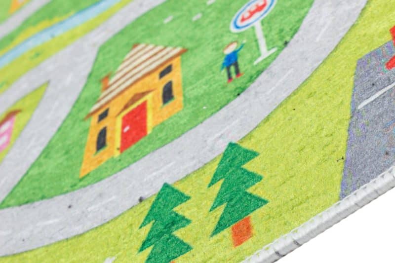 Kinderteppich Spielteppich Straße | ca. 120 x 180 cm – Detailbild 3 – jetzt kaufen bei Lifetex-Heimtextilien.de
