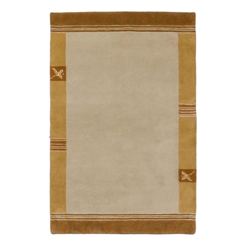 Teppich Nepal modern mit Bordüre | ca. 115 x 175 cm – jetzt kaufen bei Lifetex-Heimtextilien.de