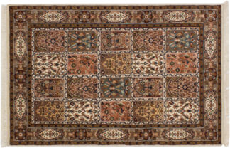 Teppich Bachtiari Felder mit Bordüre | ca. 120 x 185 cm – jetzt kaufen bei Lifetex-Heimtextilien.de