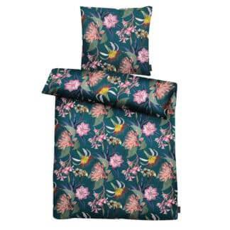 Dormisette · Mako-Satinbettwäsche "Streifen" | Dessin 8146 – 60 rosa – jetzt kaufen bei Lifetex - Textile Lebensqualität