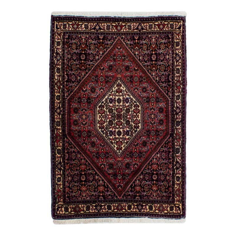 Teppich Bidjar Tekkab mit Medaillon mit Bordüre ca. 70 x 110 cm – jetzt kaufen bei Lifetex - Textile Lebensqualität