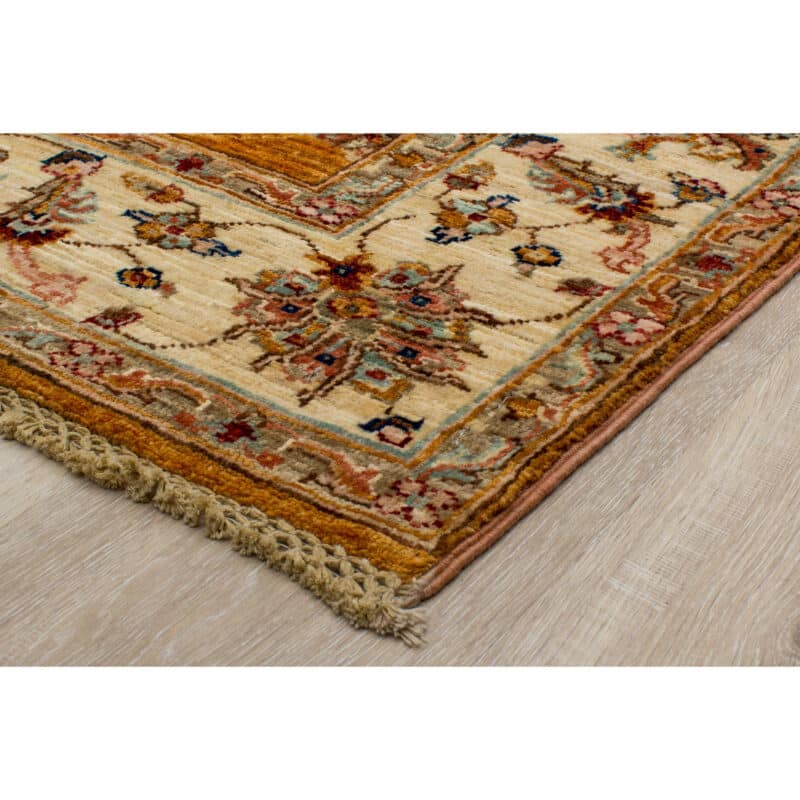 Teppich Farahan mit Bordüre ca. 150 x 200 cm – Detailbild 2 – jetzt kaufen bei Lifetex - Textile Lebensqualität